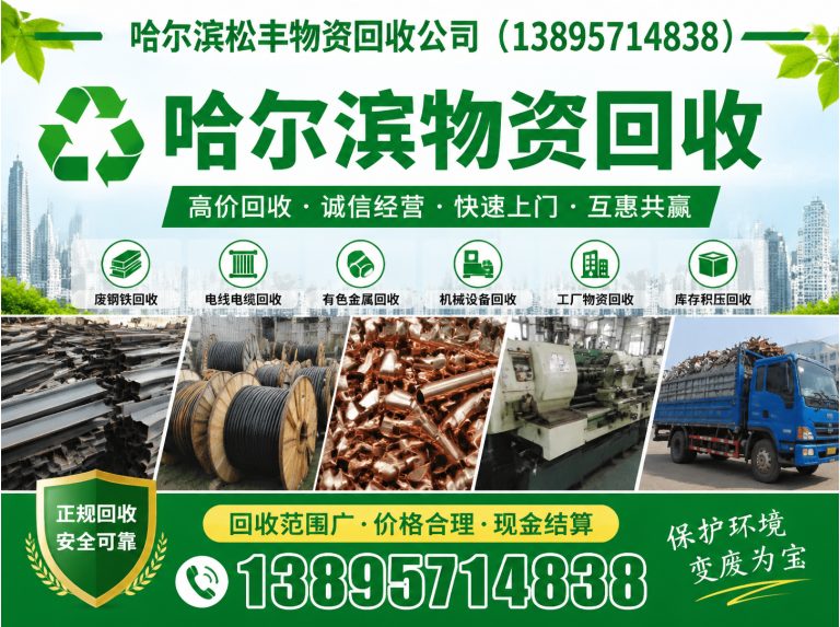 道里区废旧金属回收展示图